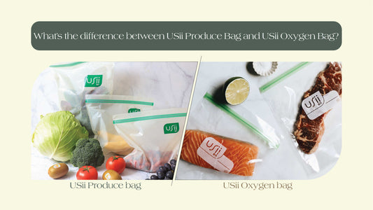What is the difference between USii Oxygen Bag and USii Produce Bag?